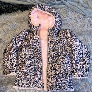 Toddler girl 3t NorthFace reversible coat
